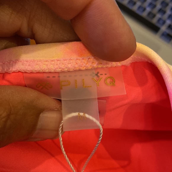 PilyQ PQ high waist tie dyed bikini bottoms M medium - Picture 5 of 5